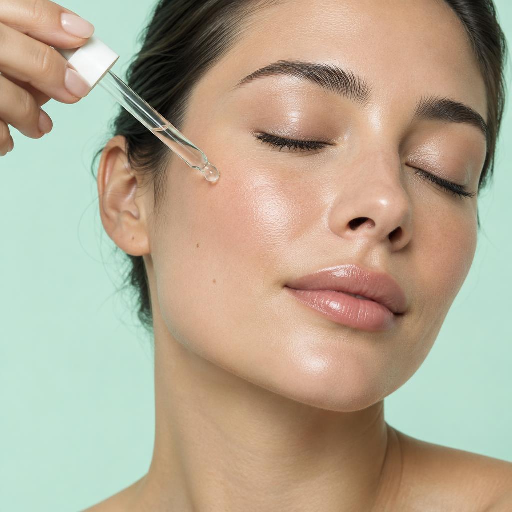 Cuidado facial para una clínica estética
